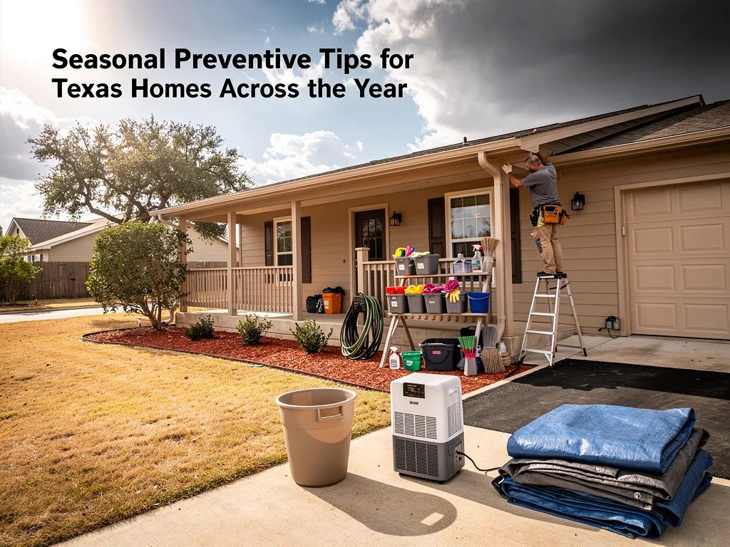 Seasonal Preventive Tips for Texas Homes Across the Year