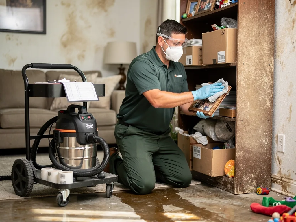 Content Cleaning & Pack-Out
