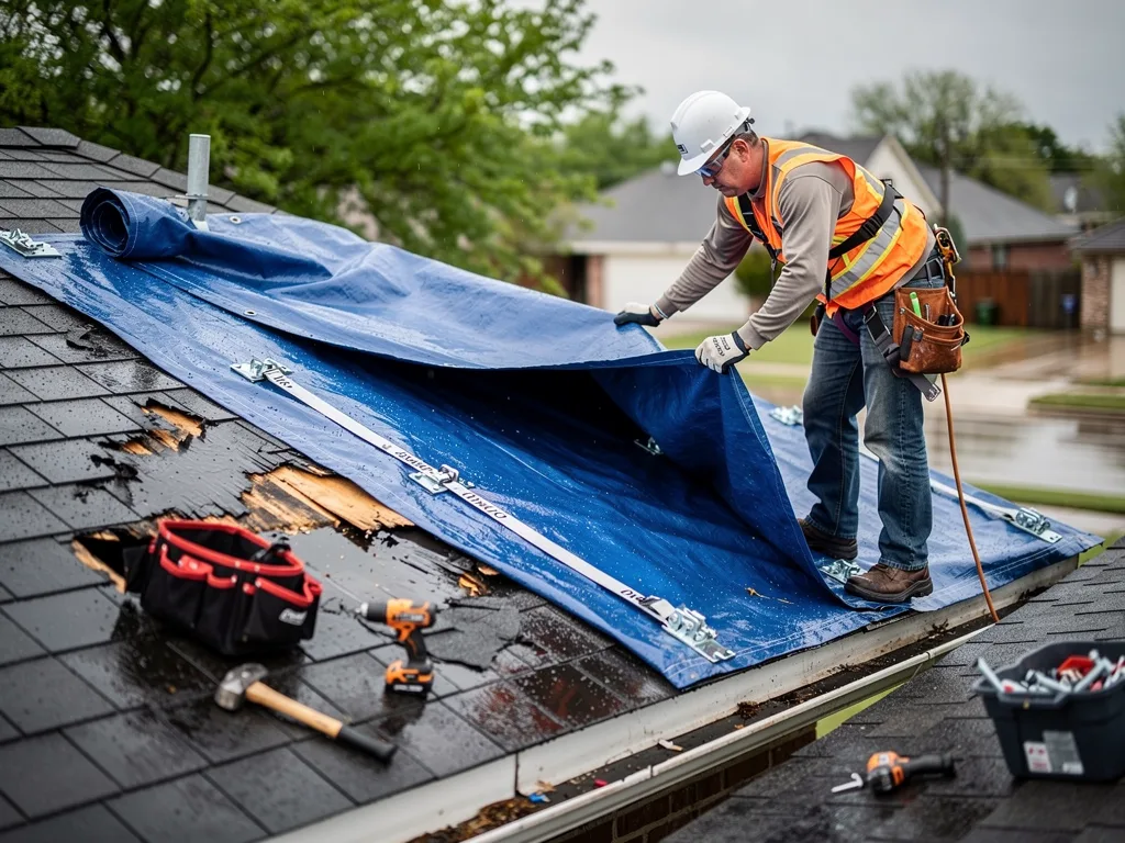 Roof Tarping